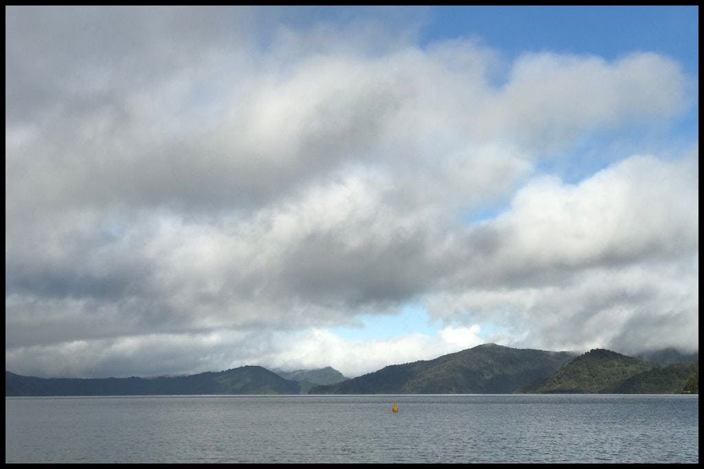 Lake Waikaremoana, taken at water level.